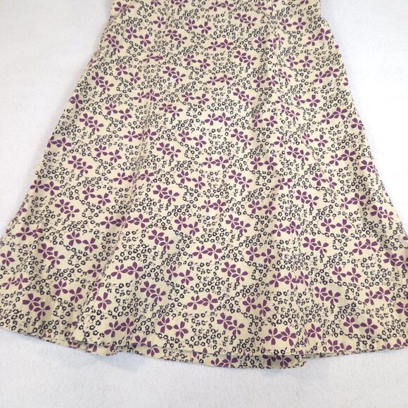 VTG Y2k Gap Strapless Tube Mini Dress Floral Stretch 6 Fairy Cottage - Picture 5 of 12